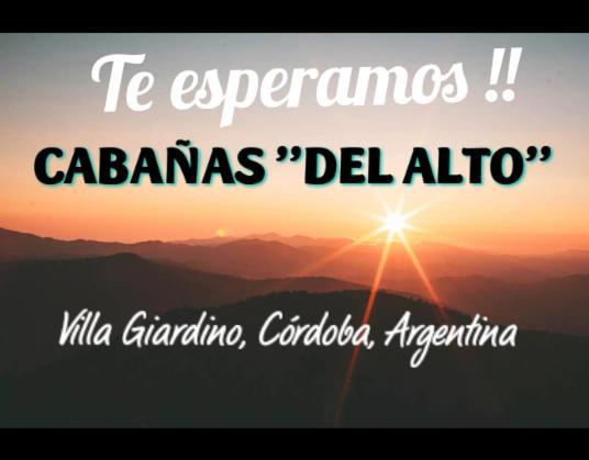 Complejo Cabanas Del Alto Villa Villa Giardino Eksteriør bilde